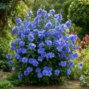 Гибискус Сансет Блоссом купить по цене от 248р. в интернет-магазине «Посадика» с доставкой почтой в в Яранске и по всей России – [изображение №1].