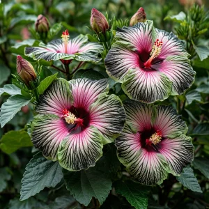 Гибискус Амбер Лайт купить по цене от 490р. в интернет-магазине «Посадика» с доставкой почтой в в Яранске и по всей России – [изображение №1].