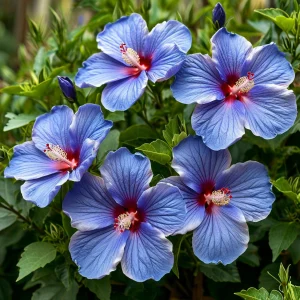 Гибискус садовый Блуминг Квин купить по цене от 259р. в интернет-магазине «Посадика» с доставкой почтой в в Яранске и по всей России – [изображение №1].