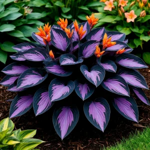 Хоста Эмбрайс купить по цене от 355р. в интернет-магазине «Посадика» с доставкой почтой в в Яранске и по всей России – [изображение №1].