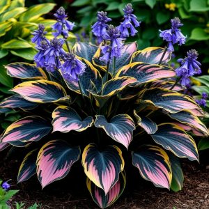 Хоста Пайн Эхо купить по цене от 699р. в интернет-магазине «Посадика» с доставкой почтой в в Яранске и по всей России – [изображение №1].